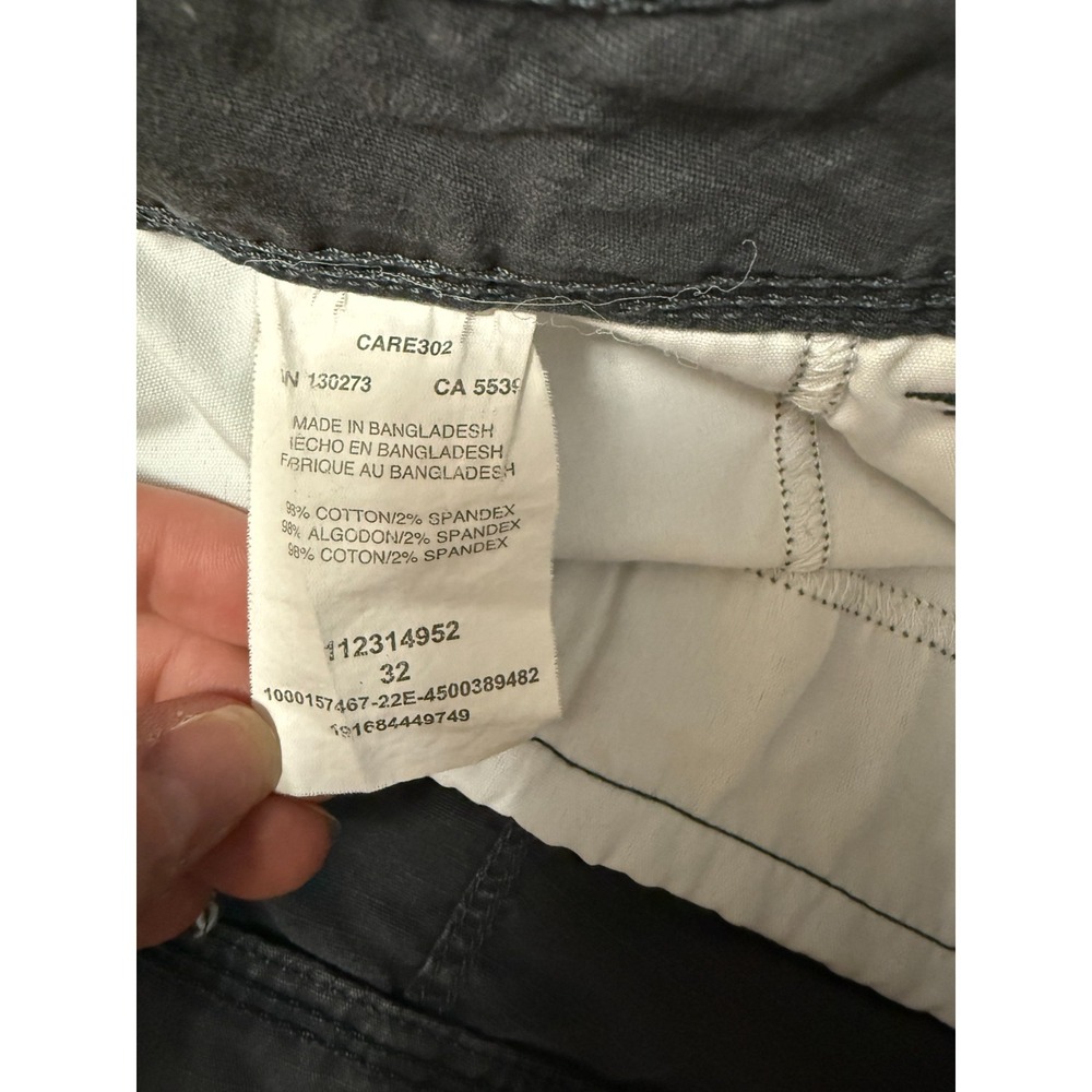 Wrangler Mens Y2K Thick Cargo Black Relaxed Utility Zip Fly Outdoor 32 - Picture 7 of 8